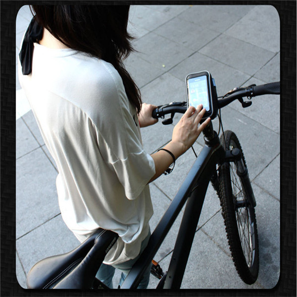 ROSWHEEL Cellphone Bicycle Cycling Front Top Frame Handlebar Cover Bag PVC Case Touch Screen MTB Bike