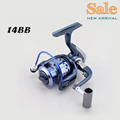 1000 7000 high speed 14BB fishing reels metal wheels handle gapless spool aluminum spinning reel bait