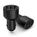 Quick Charge 3 0 Tronsmart 42W 3 Port USB Car Charger For Samsung Galaxy Galaxy