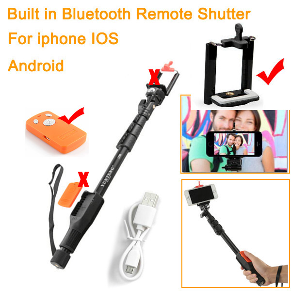  YUNTENG 1288      Bluetooth Remote   iPh 6  5S 4S GoPro Hero 4 3