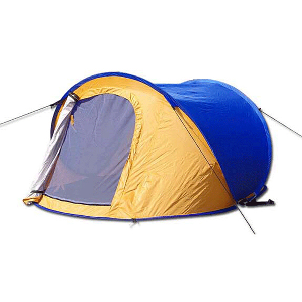 Outdoor Rainfly Waterproof Camping Tent for 2 Person Single Layer Portable Beach Tents Automatic Open Camping Tents