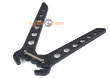 Hot Archery Bow Kick Stand Holder Legs for 3D Shoot Range Target Hunting Black