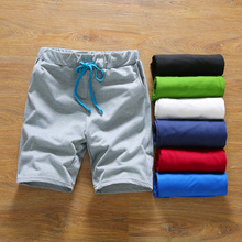 Fashion Summer Style Beach Men Shorts Loose Knee Length Men solid color Short pants beach surf M-XXXL