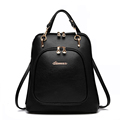 New ladies PU Leather Backpacks Women Casual Travel Embossing School Backpack Shoulder Bag