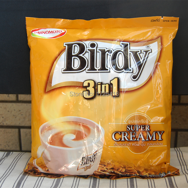 Imported from Thailand bird coffee the emperor birdy triad instant coffee milk flavor 445 g free