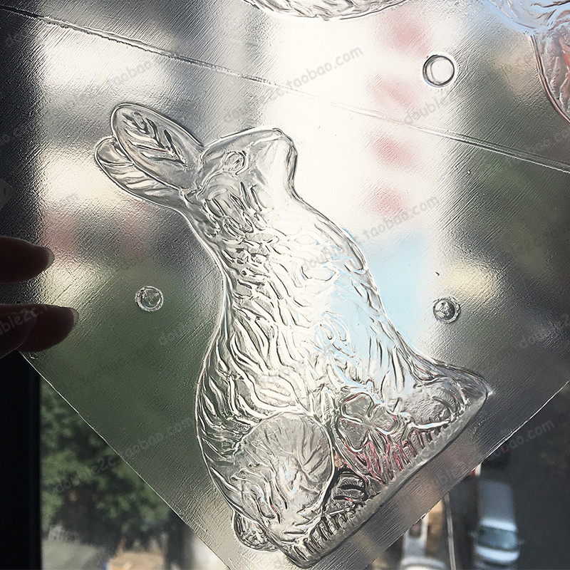 easter rabbit chocolate mold 1-4