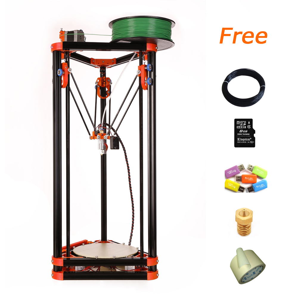 Assembled Acrylic ME DUCER Desktop DIY 3D Printer Prusa i3 with 8g sd card lcd display