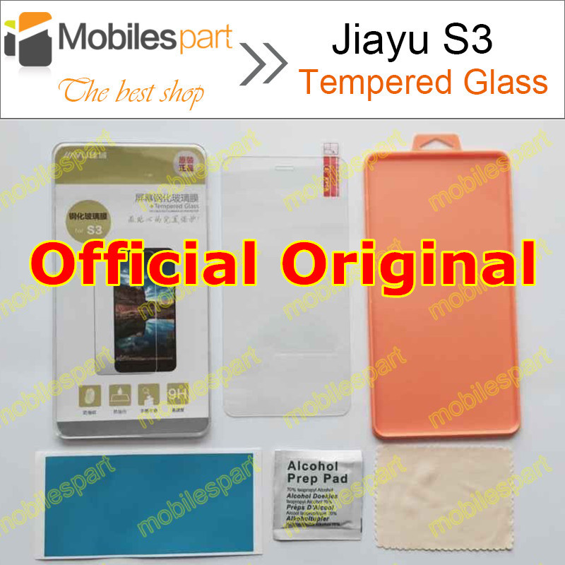 Гаджет  Jiayu S3 Tempered Glass 100% Official Original High Quality Screen Protector Film for Jiayu S3 Smartphone Free Shipping None Телефоны и Телекоммуникации