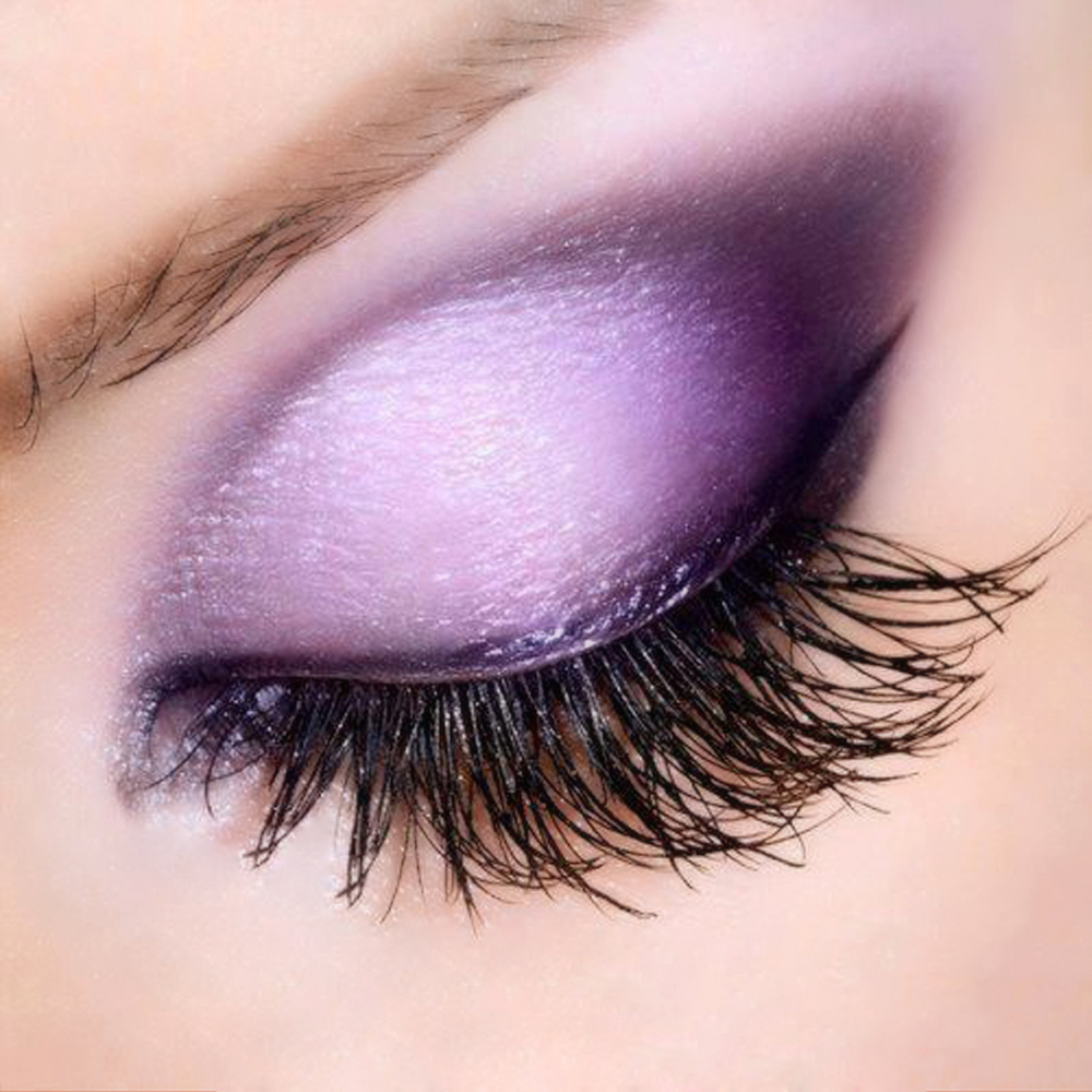 фиолетовый макияж фото