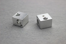 Hot sale Aluminum heat Block for kossel delta 3D Printer accessories Extruder Hot End 16 16