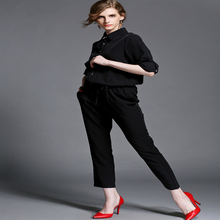 2016 Spring Autumn Long Sleeve Women Rompers Brand Solid Formal Long Pants Women Jumpsuits sexy rompers for women