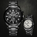 2016 Luxury Brand Bosck Black Watch Men Casual Fashion Male Quartz Business Watches Sports Waterproof Military