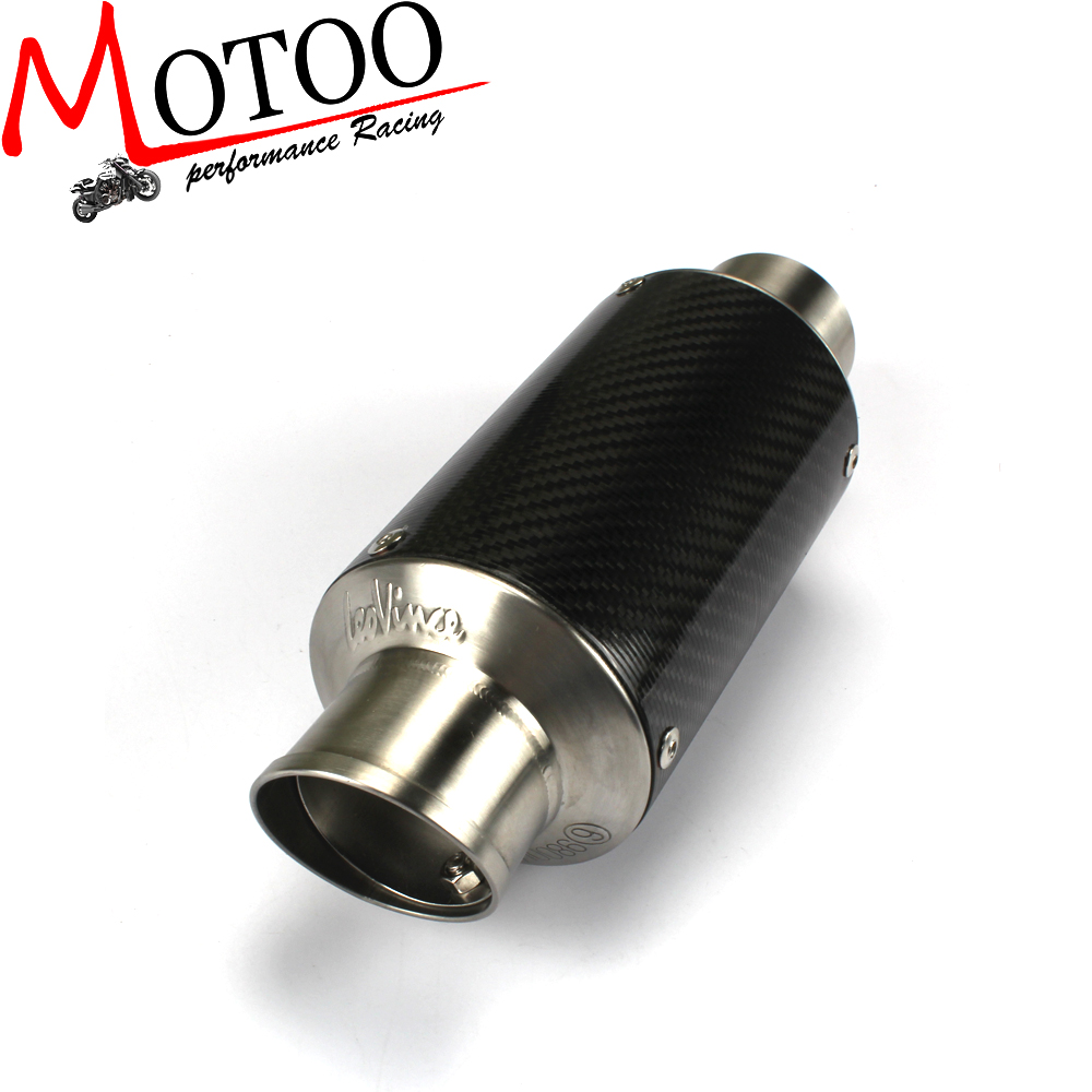 Motoo E MARK 51mm Standard Mount GP Corsa Racing Slip On font b Exhaust b font