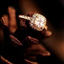 Choke a small chili jewelry anillos princess wedding ring zircon rings for women B1 99 R063