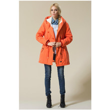 XL 4XL Plus Size New Autumn Winter Keep Warm Flocking Jacket Long Sleeve With Hat Women