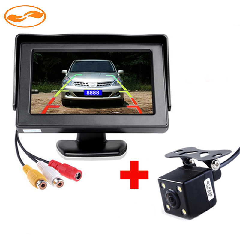 2In1 Car Parking System Kit 4.3