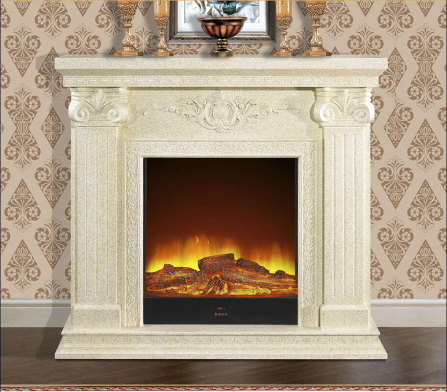 47 43 Electric Flame Fireplace Insert Heater Modern