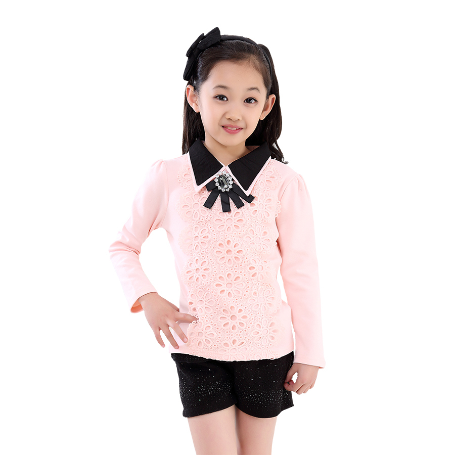 girls short sleeved school shirts