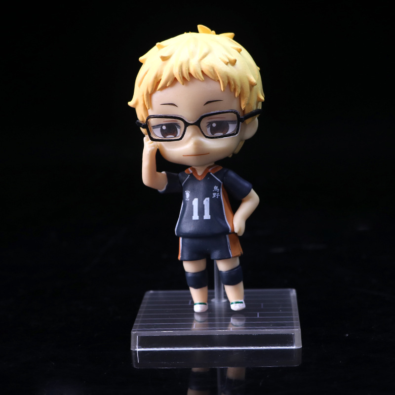 Hinata Shoyo kageyama tobio Libero Mini Figure NO BOX 6pcs//set Haikyuu!