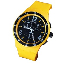 5 Color Hot Sale Women Gril Man Boy Outdoor Sports Silicone Colorful Jelly Gel Watch Quartz