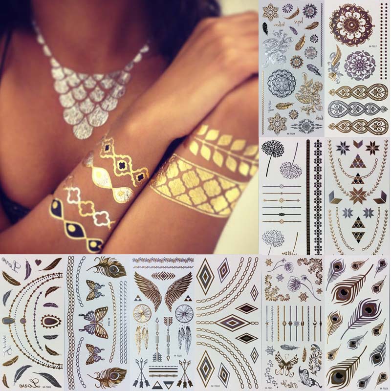 Как сделать tattoo stickers
