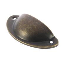 1pcs Oil Rubbed Bronze / Satin Nickel Cabinet Hardware Drawer Bin Cup Pull 3.15