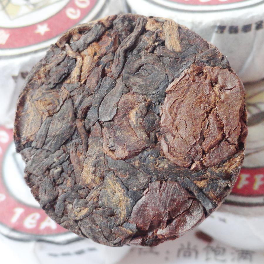 In Bulk 250 Grams Specials Slimming Yunnan Pu er Ripe Tea Mini Coffee Puer Cake Bowl