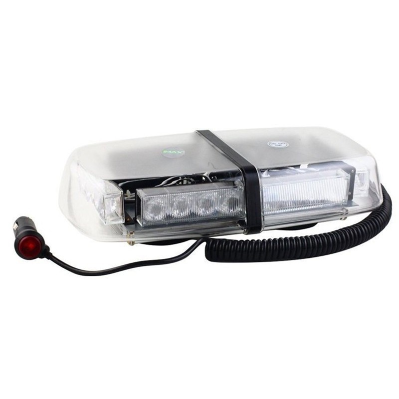 Mini LED Lightbar Strobe Beacon Warning LightbarCar Emergency Light in Blue LightbarMini Lightbar