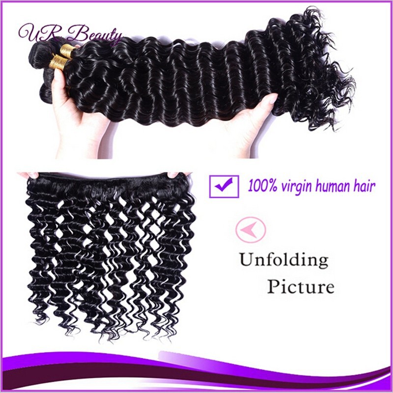 Guangzhou Queen Hair Products 7A Eurasian Hair Pineapple Wave Hair Deep Curly Wave Cheap Weave 4 Bundles Hair Big Deals Soft (1)