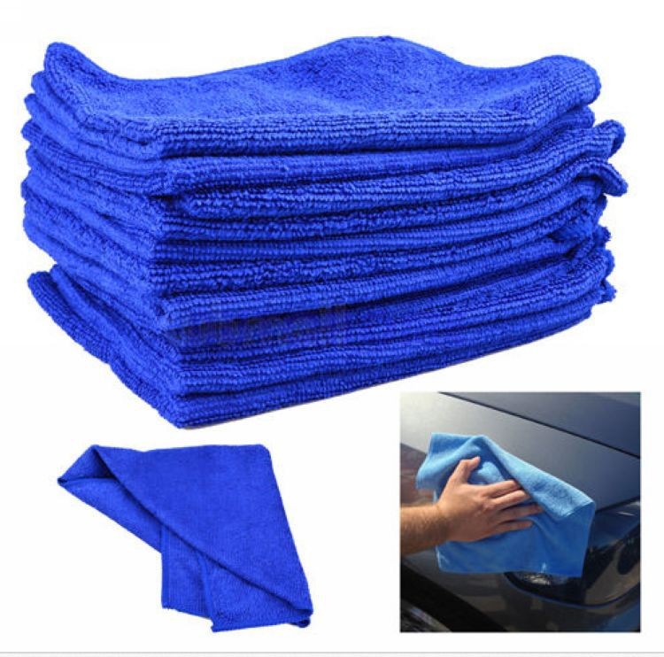 Microfiber Towels Clean Wholesale Lots Soft Plush 3030cm Polish Cloth (1)