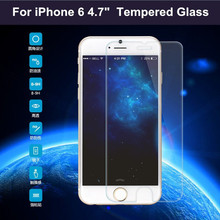 0.3mm 9H Tempered Glass for Iphone 5 5s 6 6s Plus Screen Protector Protective Guard Film Front Case Cover +clean Kits