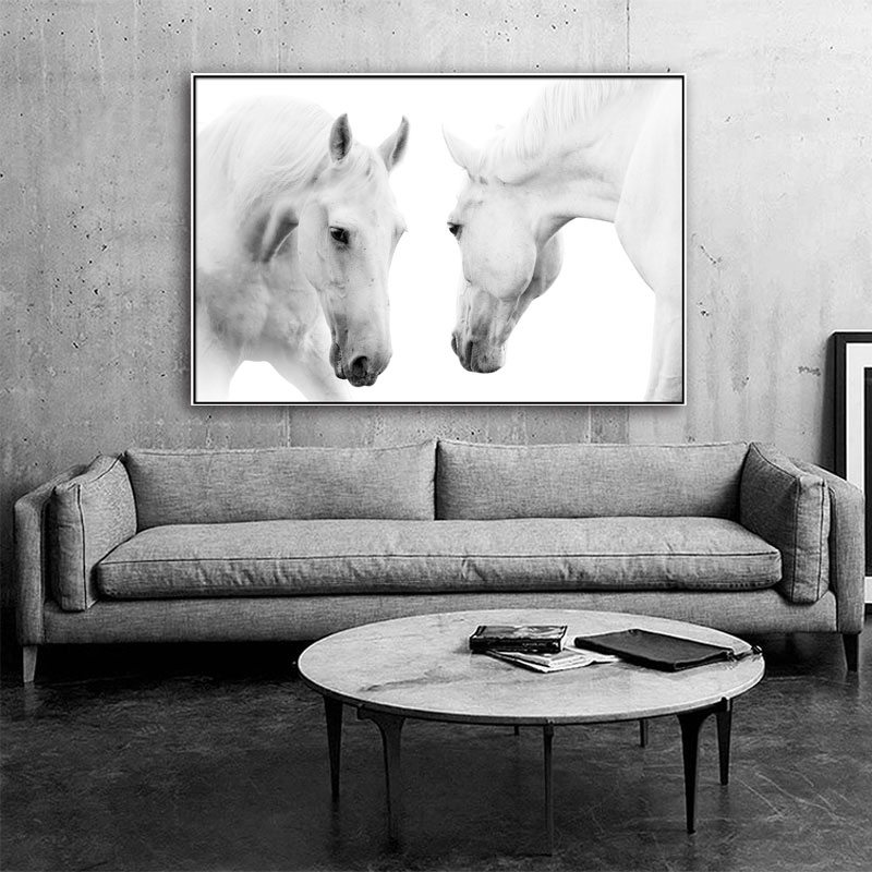 Hoge kwaliteit groothandel eenvoudige zwart wit schilderijen van ... Schilderij woonkamer white