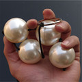 4CM Diameter Big Anal Beads Balls Acrylic Butt Plugs Prostate Stimulate Sex Toys For Men Women
