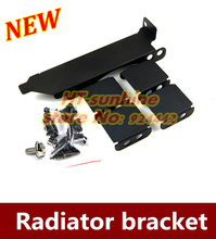 NEW 1PCS three fan Graphics partner bracket PCI general 8cm 9cm fan radiator bracket with screw