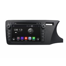 A9 HD 1024*600 Quad Core 1.6G CPU 16GB Android 5.1.1 Car DVD Player Radio GPS Navi Stereo for Honda CITY Right Driving 2014