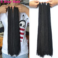 40strands each pack 80 gram havana mambo twist crochet 18inch ombre senegalese twist hair crochet jumbo