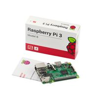 Original Raspberry Pi 3 Model B Board 1GB RAM Quad Core 1 2GHz 64bit CPU with