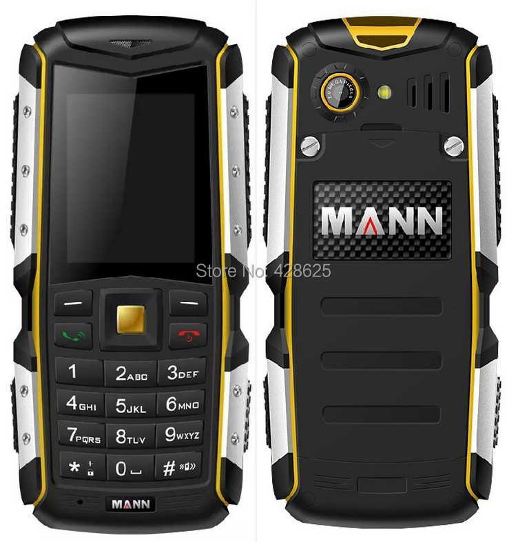 Original Mann ZUG S IP67 Waterproof Shockproof Dustproof Mobile Phone Rugged Outdoor Cell Phone 2 0MP