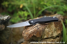 Free shipping Shirogorov F95 IceBreaker folding knife D2 blade TC4 Titanium handle camping hunting outdoors survival