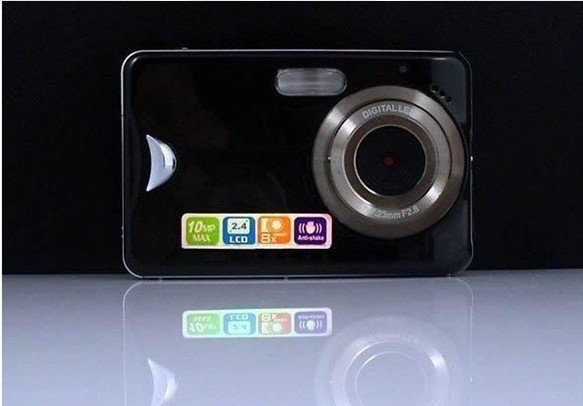 Hot sale NEW 2 4TFT Touch Screen 12mega pixels digital camera BLACK