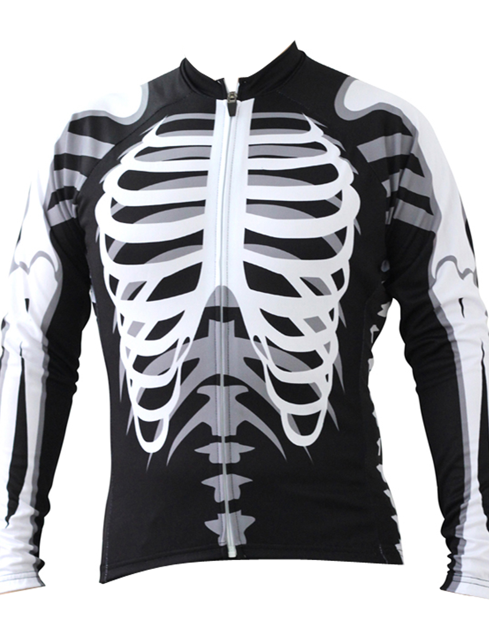 skeleton long sleeve shirt men