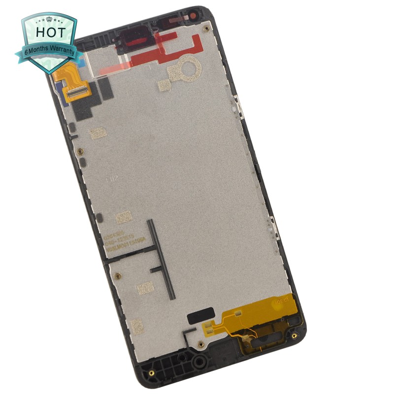 lumia 640 lcd with frame black-1