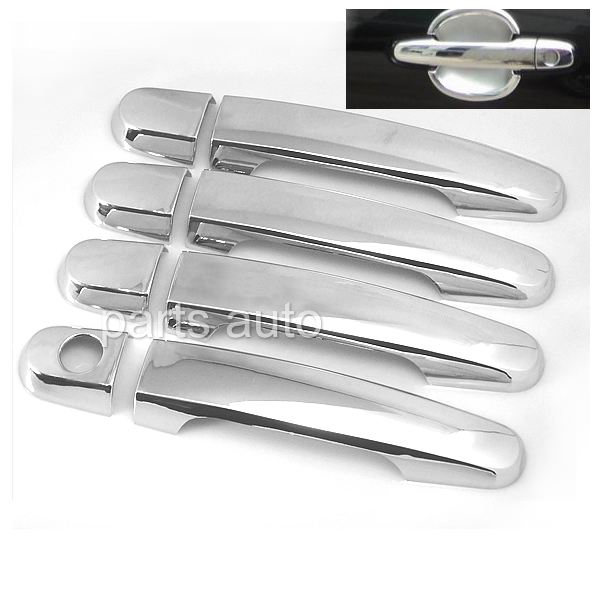 8x 09 10 2011 for TOYOTA COROLLA CHROME 4 DOOR HANDLE COVERS