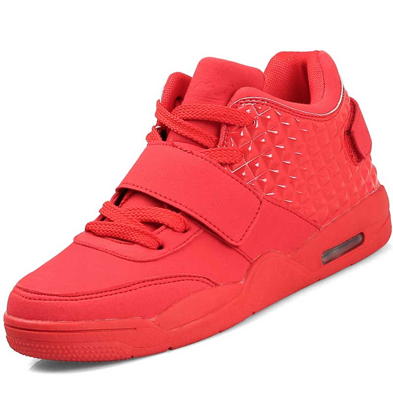 zapatos jordan color rojo
