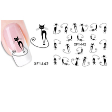 3Style Beauty Stickers For Nails Stickers Water Transfer Nail Design Decals Decoration Nails Art Stickers Tools