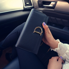 2016 New Women Wallet Long Wallet D Leter Purse Fashion Lady Handbag Big Capacity Women Wallet