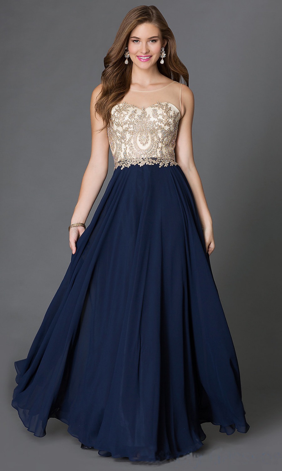diamond evening gowns