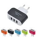 GETIHU 3 Ports USB Charger 3A Portable Mobile Phone Chargers Travel USB Wall Charger for iPhone