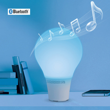 Bluetooth LED Light Bulb Speaker Dimmable Wireless Rechargeable Battery Operated Color Changing Lights Lamp Gift for Home Office