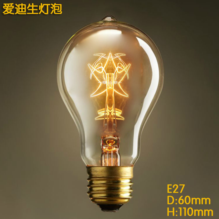 A19 pentagram Edison Bulbs mainstream Europe retro coffee decorative Edison light bulb
